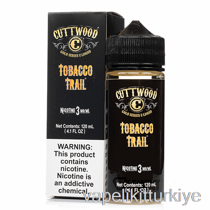 Vape Türkiye Tütün Izi - Cuttwood E-likit - 120ml 0mg